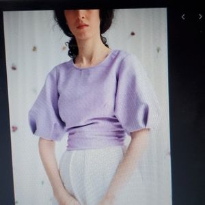 Nwt ohsevendays reversible backless bloom blouse